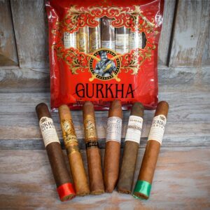 Gurkha Cigars 6 Nicaraguan Toro Cigars (Red Pack)